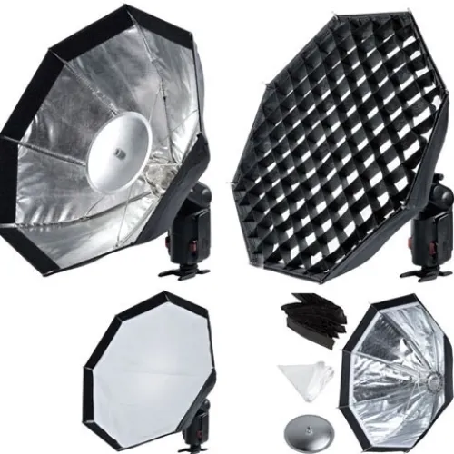 Godox Reflectors, Softboxes & Umbrellas>Witstro AD-S7 48cm Umbrella Softbox with Grid for AD180 AD360 AD360II AD200