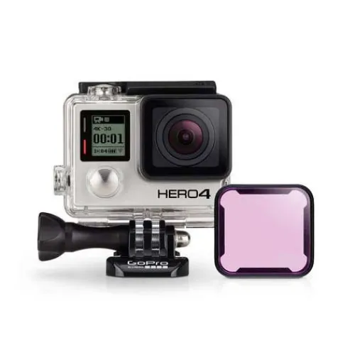 GoPro Underwater Housing Accessories|Action Camera Accessories>Magenta Dive Filter for Standard Housing and Blackout Housing