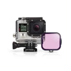 GoPro Underwater Housing Accessories|Action Camera Accessories>Magenta Dive Filter for Select Dive Housings