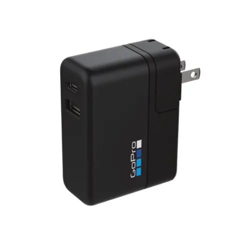 GoPro Battery Chargers & Plates>Supercharger (International Dual-Port Charger) for HERO