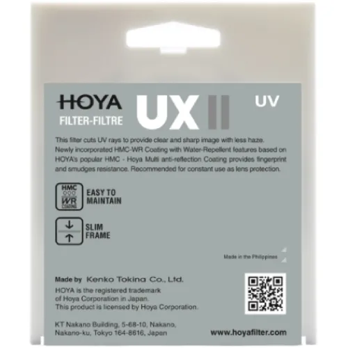 Hoya Uv Filters>82mm UX II UV Filter