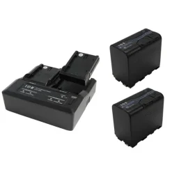 IDX Camera Batteries|Battery Chargers & Plates>System Technology NP-F Dual Battery Charging Kit