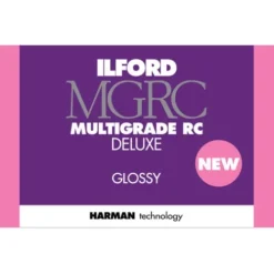 Ilford Darkroom Supplies|Paper>Multigrade RC Deluxe Gloss Paper - MGRCDL1M - 5x7" - 250 Sheets
