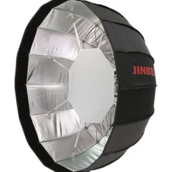 Jinbei Reflectors, Softboxes & Umbrellas>Umbrella Beauty Dish Softbox with Bowens mount - 65cm