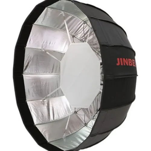 Jinbei Reflectors, Softboxes & Umbrellas>Umbrella Beauty Dish Softbox with Bowens mount - 65cm