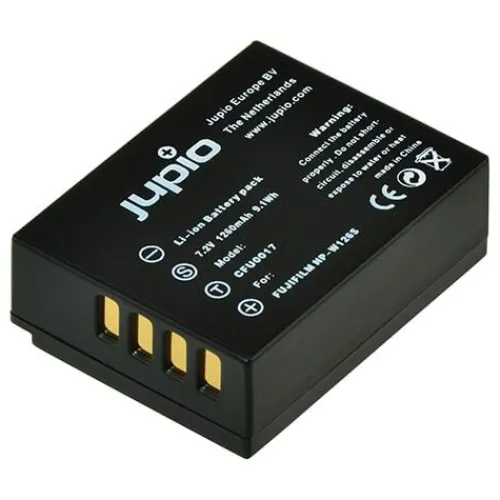 Jupio Camera Batteries>NP-W126S Rechargeable Li-Ion Battery for Fuji