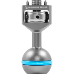 Kondor Blue Camera Cages & Rigs>3/8 inch Ball Head with Locating Pins for Magic Arms - Space Grey