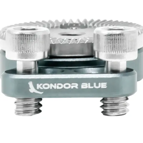 Kondor Blue Camera Cages & Rigs>ARRI-Style Rosette Cage Adapter - Space Grey