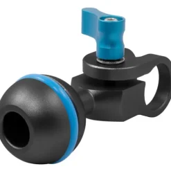 Kondor Blue Camera Cages & Rigs>Ball Head to 15mm Rod Clamp for Magic Arms - Black
