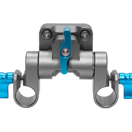 Kondor Blue Camera Cages & Rigs>Battery Plate Rod Block - Space Grey