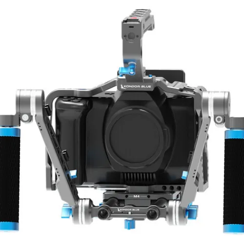 Kondor Blue Camera Cages & Rigs>Blackmagic Pocket 6K Pro Ultimate Rig - Black