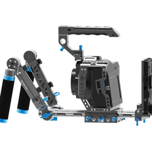 Kondor Blue Camera Cages & Rigs>Blackmagic Pocket 6K Pro Ultimate Rig - Black