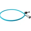 Kondor Blue Cables & Connectors>BMPCC 4K/6K Weipu to DC Male 5.5 x 2.5mm Power Adapter Cable - Blue