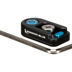 Kondor Blue Spirit Levels>Bubble Level Cold Shoe with Safety Release - Black