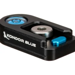 Kondor Blue Spirit Levels>Bubble Level Cold Shoe with Safety Release - Black