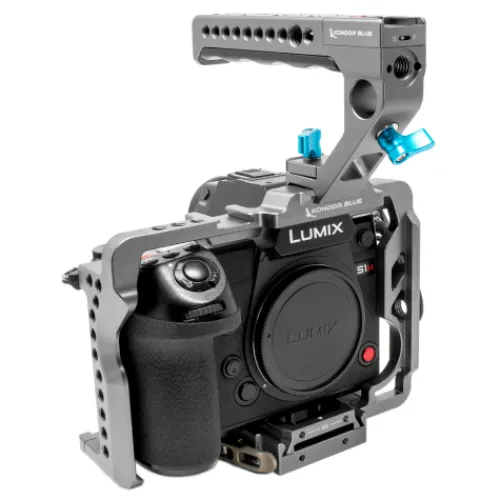 Kondor Blue Camera Cages & Rigs>Cage with Remote Trigger Handle for S1/S1R & S1H