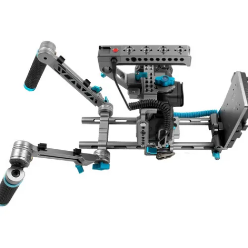 Kondor Blue Camera Cages & Rigs>Canon R5 Arca Ultimate Rig (R5/R6/R) - Space Grey