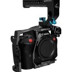 Kondor Blue Camera Cages & Rigs>Canon R5C Cine Cage with Top Handle - Black