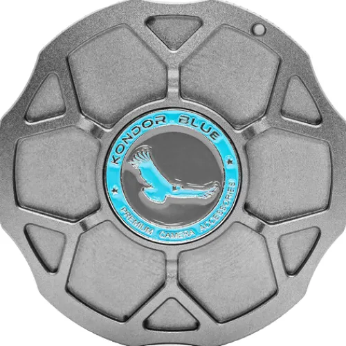 Kondor Blue Doors, Clips & Covers>Canon RF Cine Cap Metal Body Cap for Camera Lens Port - Space Grey