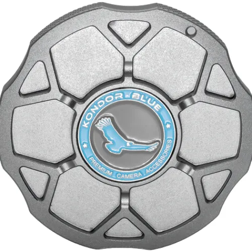 Kondor Blue Doors, Clips & Covers>Canon RF Cine Cap Metal Body Cap for Camera Lens Port - Space Grey