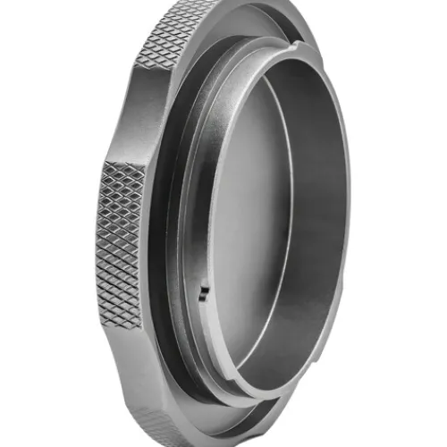 Kondor Blue Doors, Clips & Covers>Canon RF Cine Cap Metal Body Cap for Camera Lens Port - Space Grey