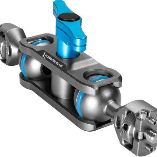 Kondor Blue Camera Cages & Rigs>Cine Magic Arm with Double Ball Heads - Space Grey