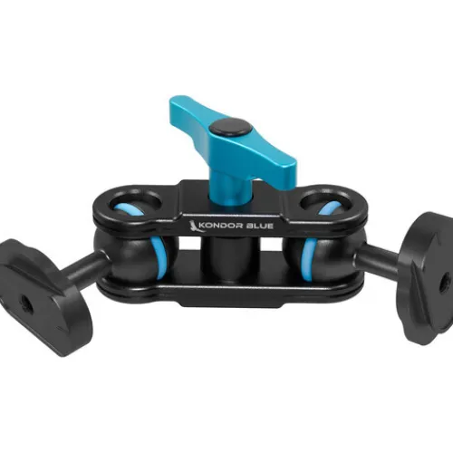 Kondor Blue Camera Cages & Rigs>Cine Magic Arm with Mini QR Plates - Black