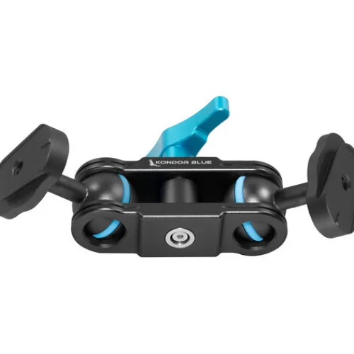 Kondor Blue Camera Cages & Rigs>Cine Magic Arm with Mini QR Plates - Black