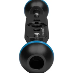 Kondor Blue Camera Cages & Rigs>Cine Magic Arm Extension Bar with Double Ball Head - 6 Inch - Black