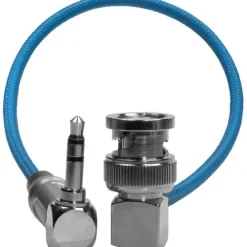 Kondor Blue Cables & Connectors>25cm BNC to 3.5mm Right Angle Time Code Cable