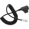 Kondor Blue Cables & Connectors>Coiled D-Tap to BMPCC 6K/4K Power Cable for Blackmagic (Black)