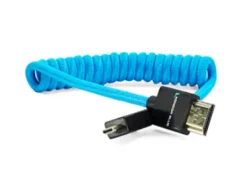 Kondor Blue Cables & Connectors|Video Monitors & Accessories>Coiled Micro HDMI to Full HDMI (30 to 60cm)