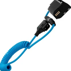 Kondor Blue Cables & Connectors>D Tap to Lumix S5 GH5 DMW-BLK22 Dummy Battery Cable - Blue