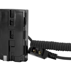 Kondor Blue Cables & Connectors>D Tap to Sony L Series Dummy Battery NPF Cable - Black