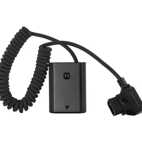 Kondor Blue Cables & Connectors>D Tap to Sony A7SIII Dummy Battery NP-FZ100 Cable - Black