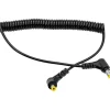 Kondor Blue Cables & Connectors>DC to DC 2.1/5.5 Male Coiled Power Cable - Black