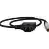 Kondor Blue Cables & Connectors>D-TAP to LEMO 2 Pin 0B Male Power Cable - Straight - Black
