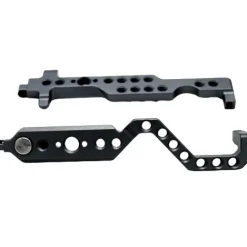 Kondor Blue Camera Cages & Rigs>Extended Side Rails for Canon BG-R10 Battery Grip - Black