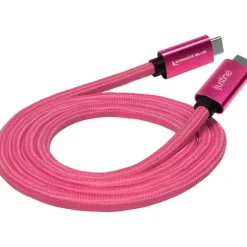 Kondor Blue Cables & Connectors>iJustine Thunderbolt 4 USB 4.0 Type C Cable - 91.4cm - Pink