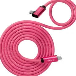 Kondor Blue Cables & Connectors>iJustine USB C 3.1 Data and Charging Cable - Pink