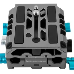 Kondor Blue Camera Cages & Rigs>LWS ARRI Bridge Plate For Cinema Cameras With Riser for RED KOMODO - Space Grey