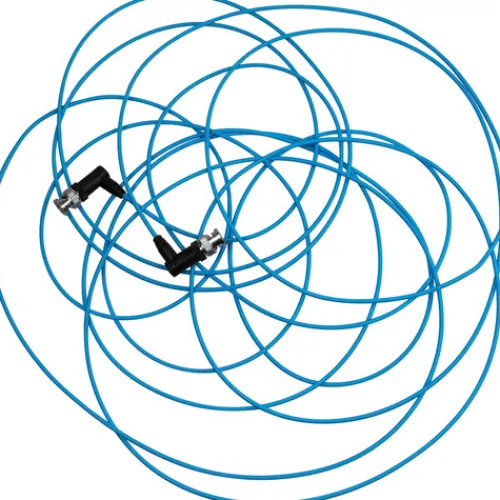 Kondor Blue Cables & Connectors>7.6m Ultra Thin 6G SDI Right Angle BNC Video Cable