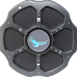 Kondor Blue Doors, Clips & Covers>MFT Mount Cine Cap - Metal Body Cap for Camera Lens Port - Space Grey