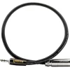 Kondor Blue Audio Cables & Adapters>Mini XLR Male to 3.5mm Mono Mini Plug Audio Cable for Rode Audio - 35.5cm - Black