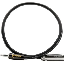 Kondor Blue Audio Cables & Adapters>Mini XLR Male to 3.5mm Mono Mini Plug Audio Cable for Rode Audio - 35.5cm - Black