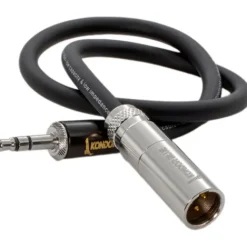 Kondor Blue Audio Cables & Adapters>Mini XLR Male to 3.5mm Mono Mini Plug Audio Cable for Rode Audio - 35.5cm - Black