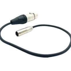 Kondor Blue Cables & Connectors>Mini XLR to XLR for Blackmagic Pocket 4K/6K Camera 40cm - Black