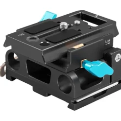 Kondor Blue Camera Cages & Rigs>15mm LWS Arri/501 Side Loading Baseplate for Red Komodo, BMPCC & Mirrorless - Black