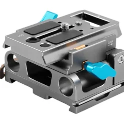 Kondor Blue Camera Cages & Rigs>15mm LWS Arri/501 Side Loading Baseplate for Red Komodo, BMPCC & Mirrorless - Space Grey