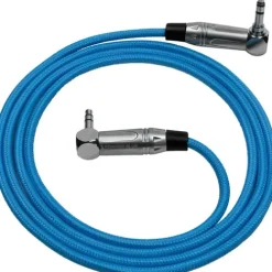 Kondor Blue Audio Cables & Adapters>3.5mm Right Angle TRS Stereo Audio Cable 1.2m Straight